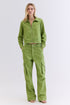 CALÇA CARGO AMPLA VERDE